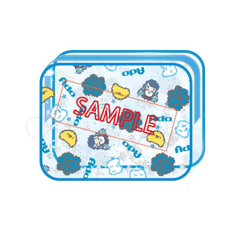 Ado シャカシャカドキドキASMRクリアポーチ よだか 喜劇 カムパネルラ シャカシャカドキドキASMRクリアポーチ【Ado Official Shop】