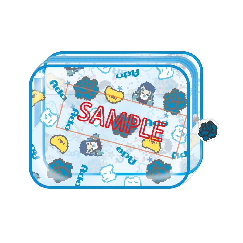 Ado ラキブル グッズetc. シャカシャカドキドキASMRクリアポーチ【Ado Official Shop】