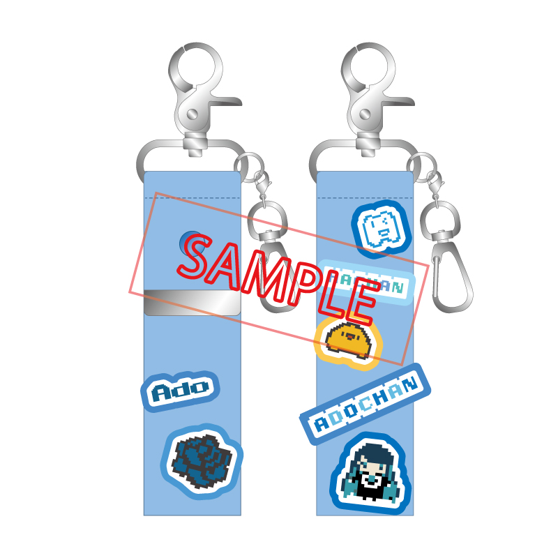 貼り付けろ！ぺたぺたワッペンストラップ【Ado Official Shop】