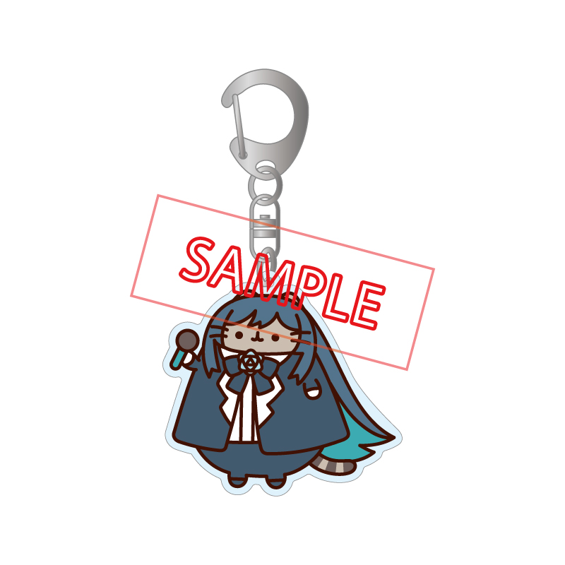Ado x Pusheen Acrylic Keychain (RANDOM)【Ado Official Shop】