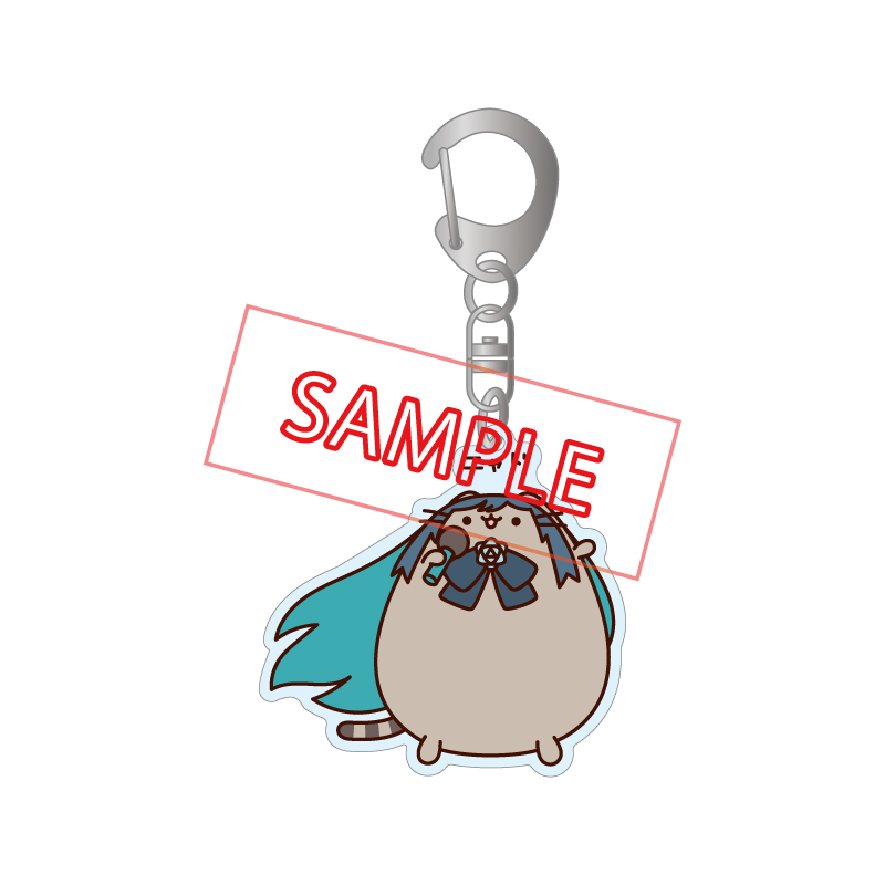 Ado x Pusheen Acrylic Keychain (RANDOM)【Ado Official Shop】