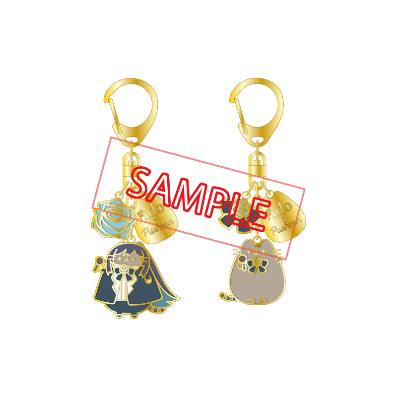 Ado x Pusheen Acrylic Keychain (RANDOM)【Ado Official Shop】