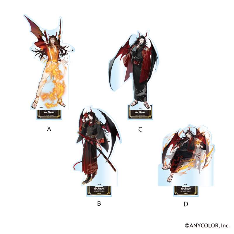 Acrylic stand B (4 types)【AniBOX JAPAN】
