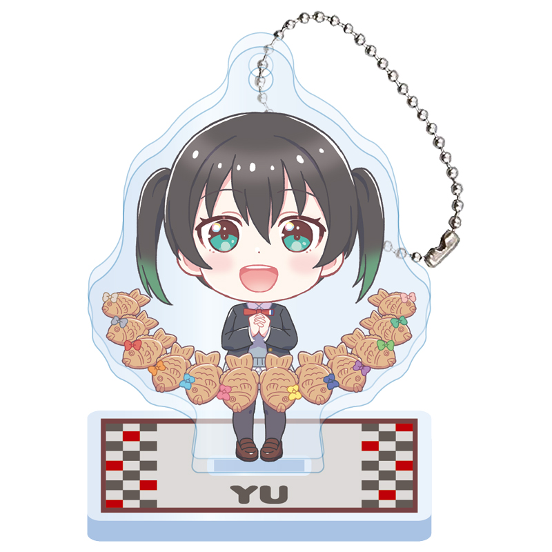 スタンド付きデフォルメアクリルキーホルダー(ニジガク焼き)(13種