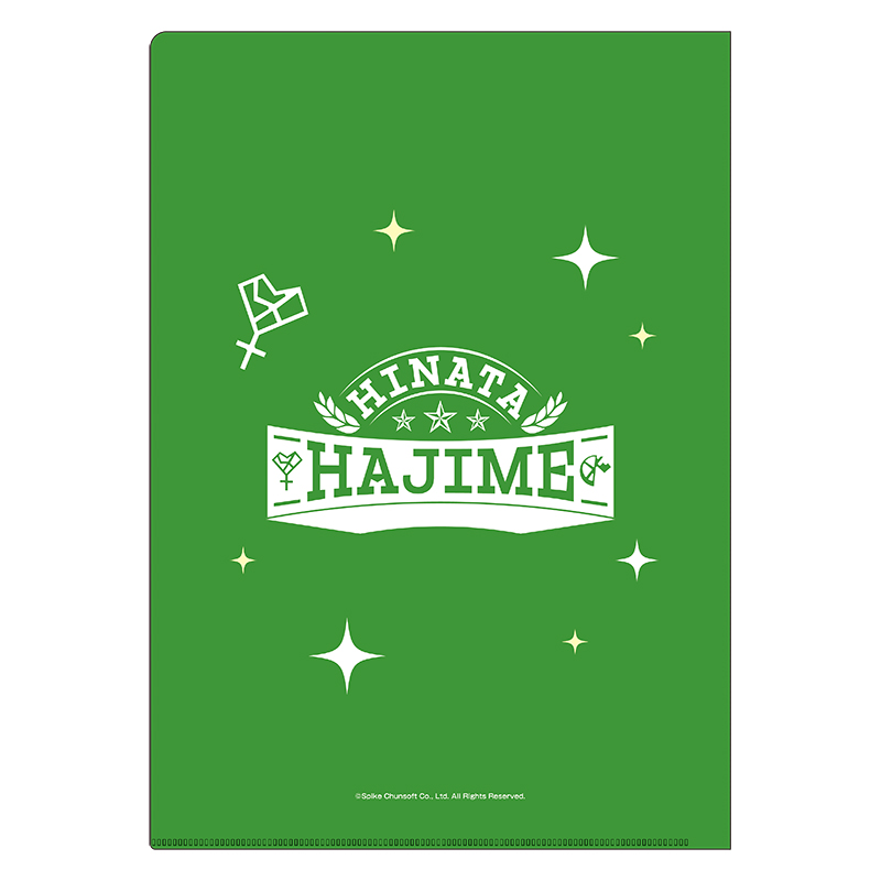 クリアファイル3枚セットB（日向創、罪木蜜柑、霧切響子）【AniBOX】