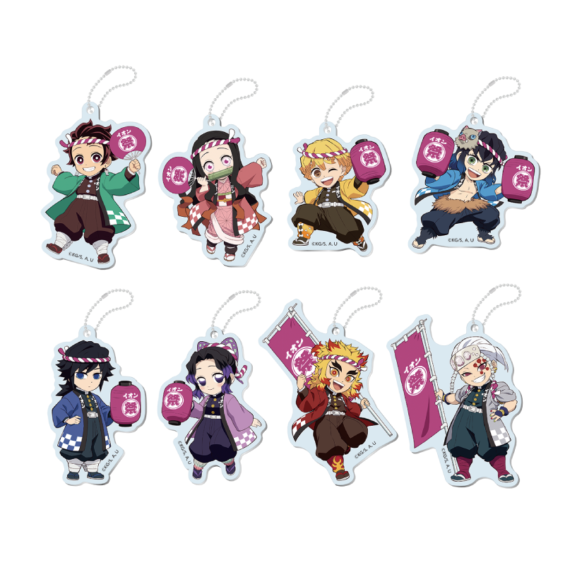 【イオン限定】鬼滅の刃　アクリルキーホルダー キャラクター イオン 鬼滅の刃 キーホルダー - メルカリ