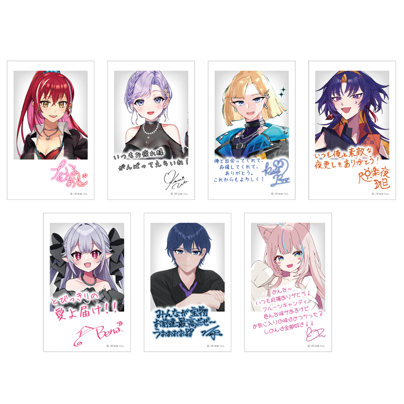 IRIAMスナック-フルーツキャンディvol.1- カード付き（1箱:ランダム3枚