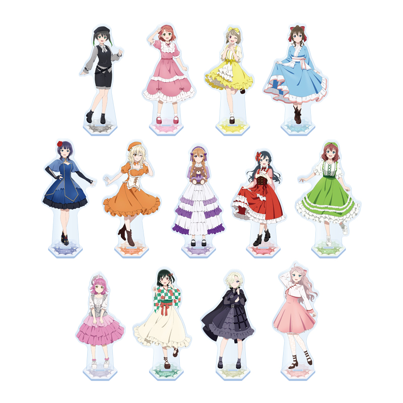 ビッグアクリルスタンド 三船 栞子(ニジガク フリルドレス)【AniBOX】