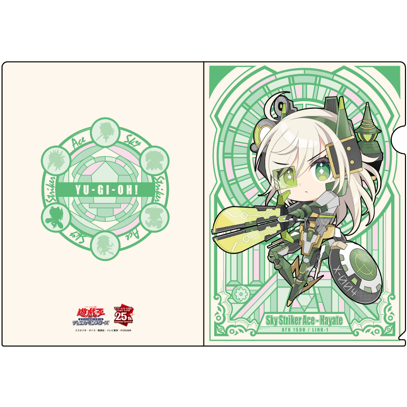 クリアファイル2枚セットB（閃刀姫-レイ、閃刀姫-ハヤテ）【AniBOX】