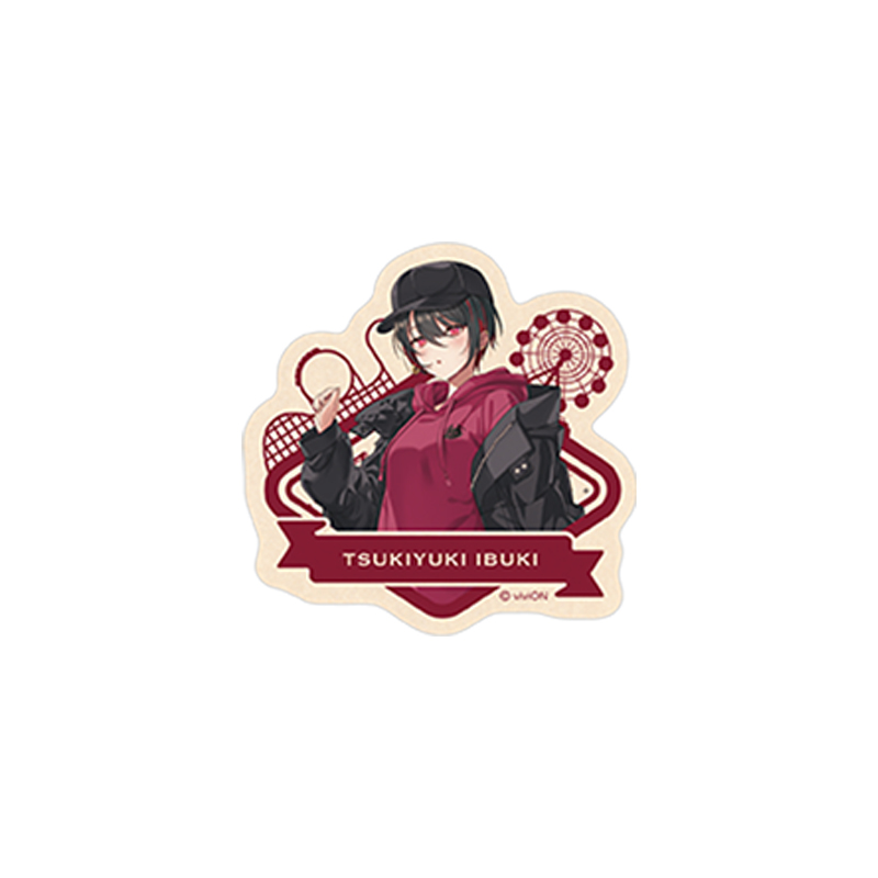 あおぎり高校 トラベルステッカー（ランダム13種）【AniBOX】