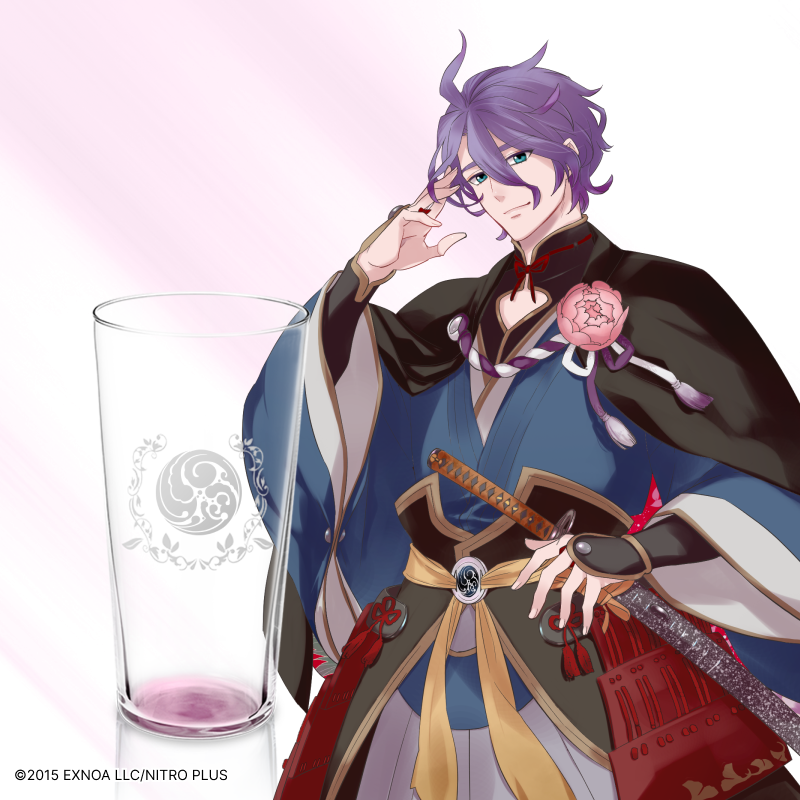 刀剣乱舞ONLINE 祝杯グラス 歌仙兼定【AniBOX】
