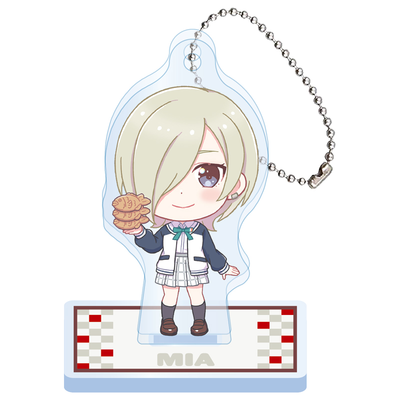 スタンド付きデフォルメアクリルキーホルダー(ニジガク焼き)(13種