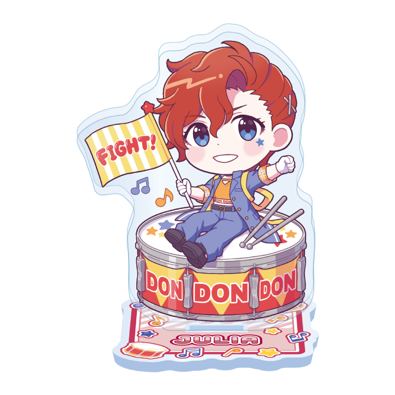 デフォルメアクリルスタンドクリップ(ランダム8種)【AniBOX】