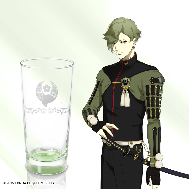 刀剣乱舞ONLINE 祝杯グラス 鶯丸【AniBOX】