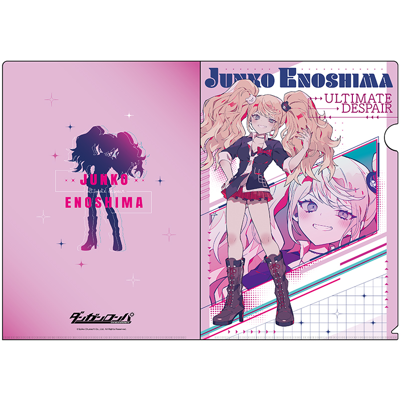 ダンガンロンパ クリアファイル3枚セット ニューダンガンロンパV3×mixx garden キャラステンドシリーズ