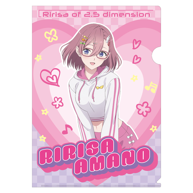 クリアファイル3枚セットA(天乃リリサ・ノノア・753♡)【AniBOX】