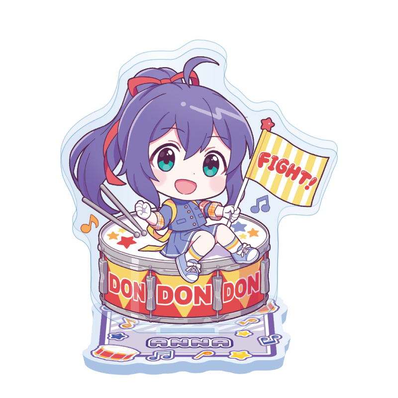 デフォルメアクリルスタンドクリップ(ランダム8種)【AniBOX】