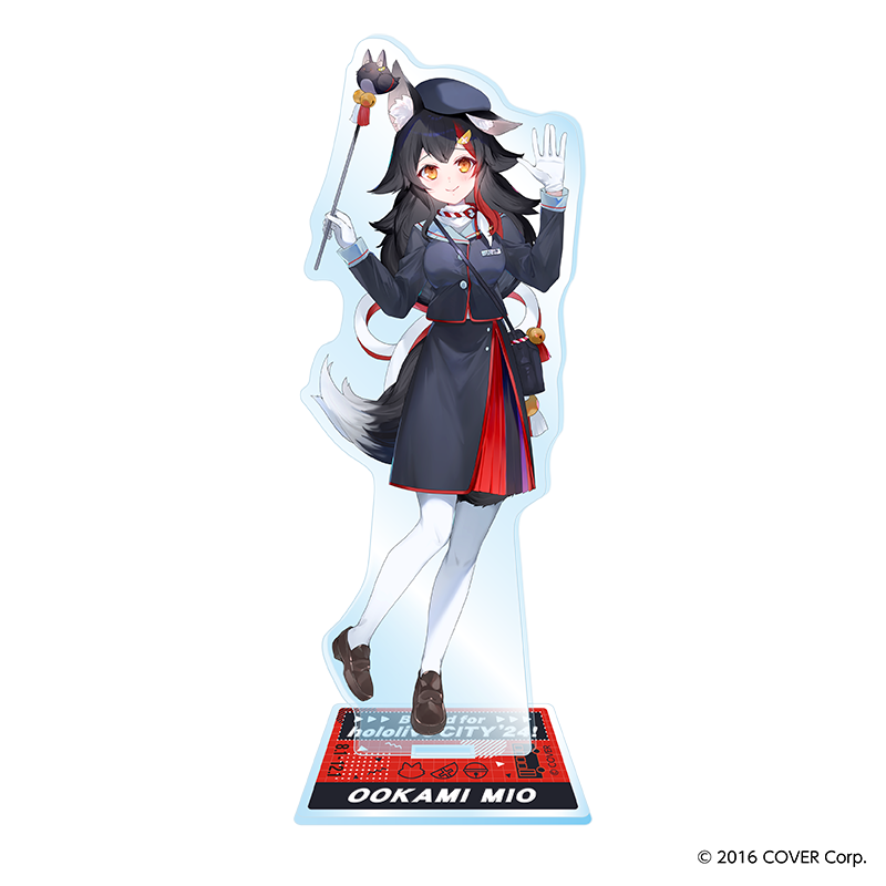 ホロライブ大神ミオアクリルスタンドカプとれ 読売ジャイアンツ