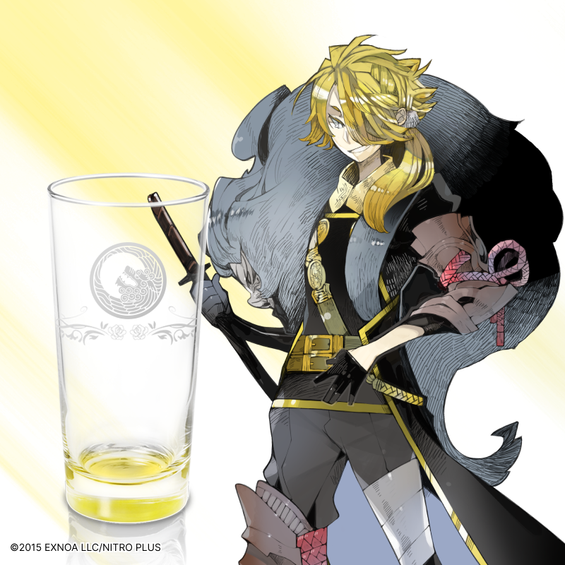 刀剣乱舞ONLINE 祝杯グラス 獅子王【AniBOX】