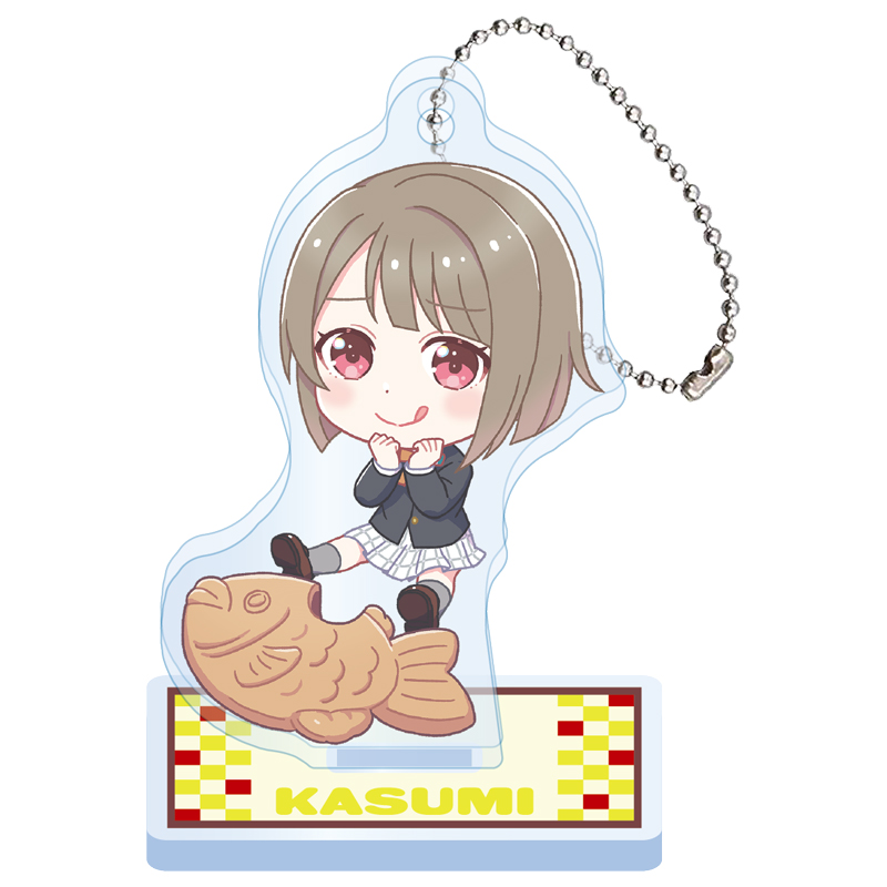 スタンド付きデフォルメアクリルキーホルダー(ニジガク焼き)(13