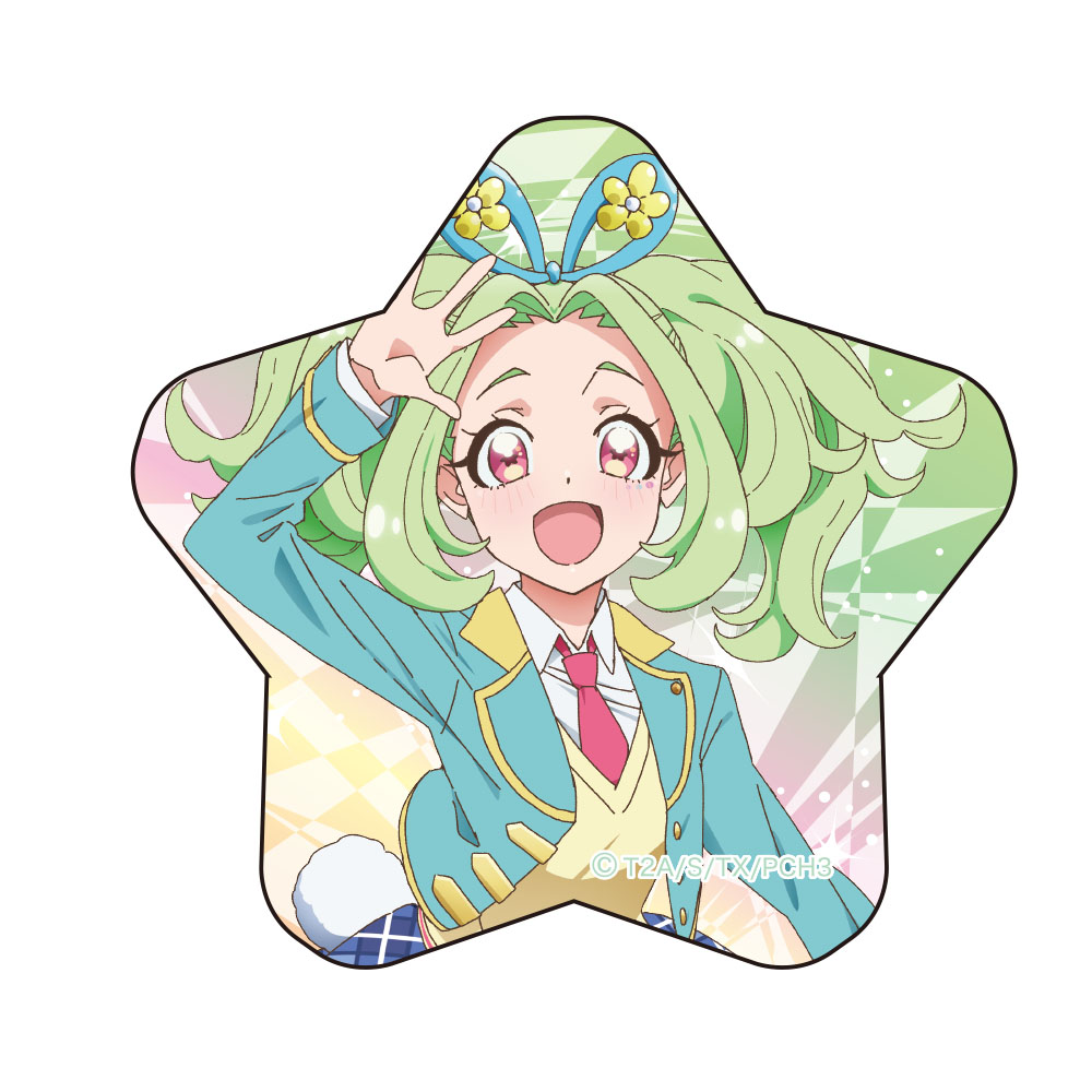 プリチャン カフェ ハイスクールプリチャン 缶バッジ ラビリィ 10個 ハイスクール！キラッとプリ☆チャン スター缶バッジ ラビリィ