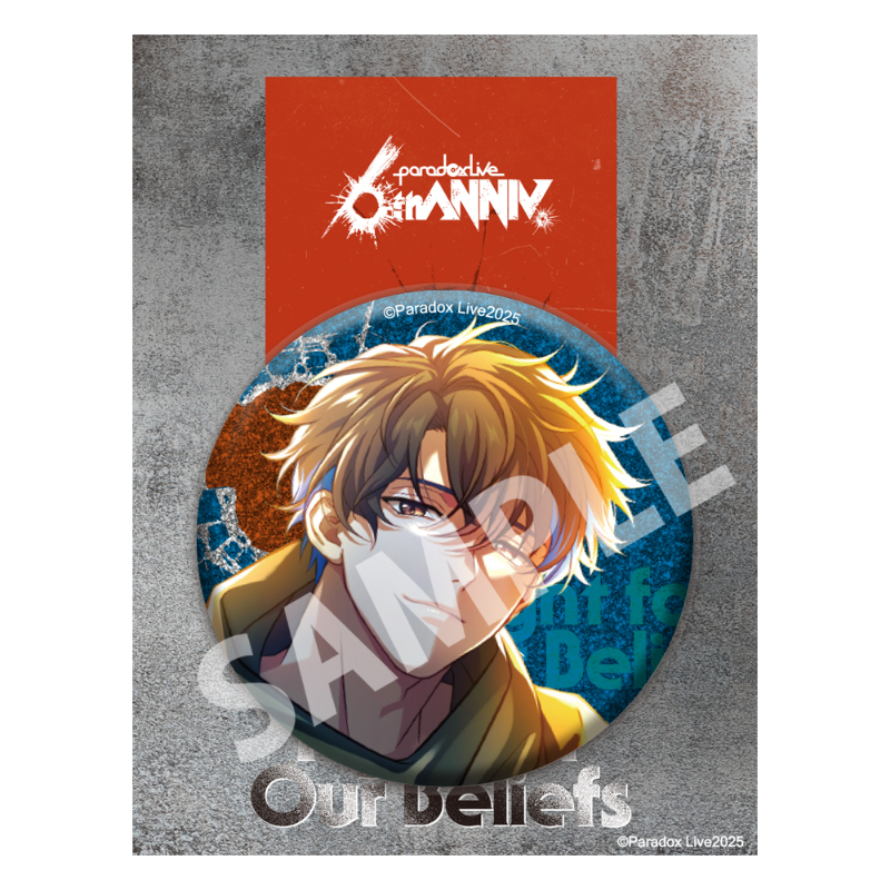Paradox Live BIG缶バッジ 6th Anniversary 犬飼 憂人【アニメタイムズ