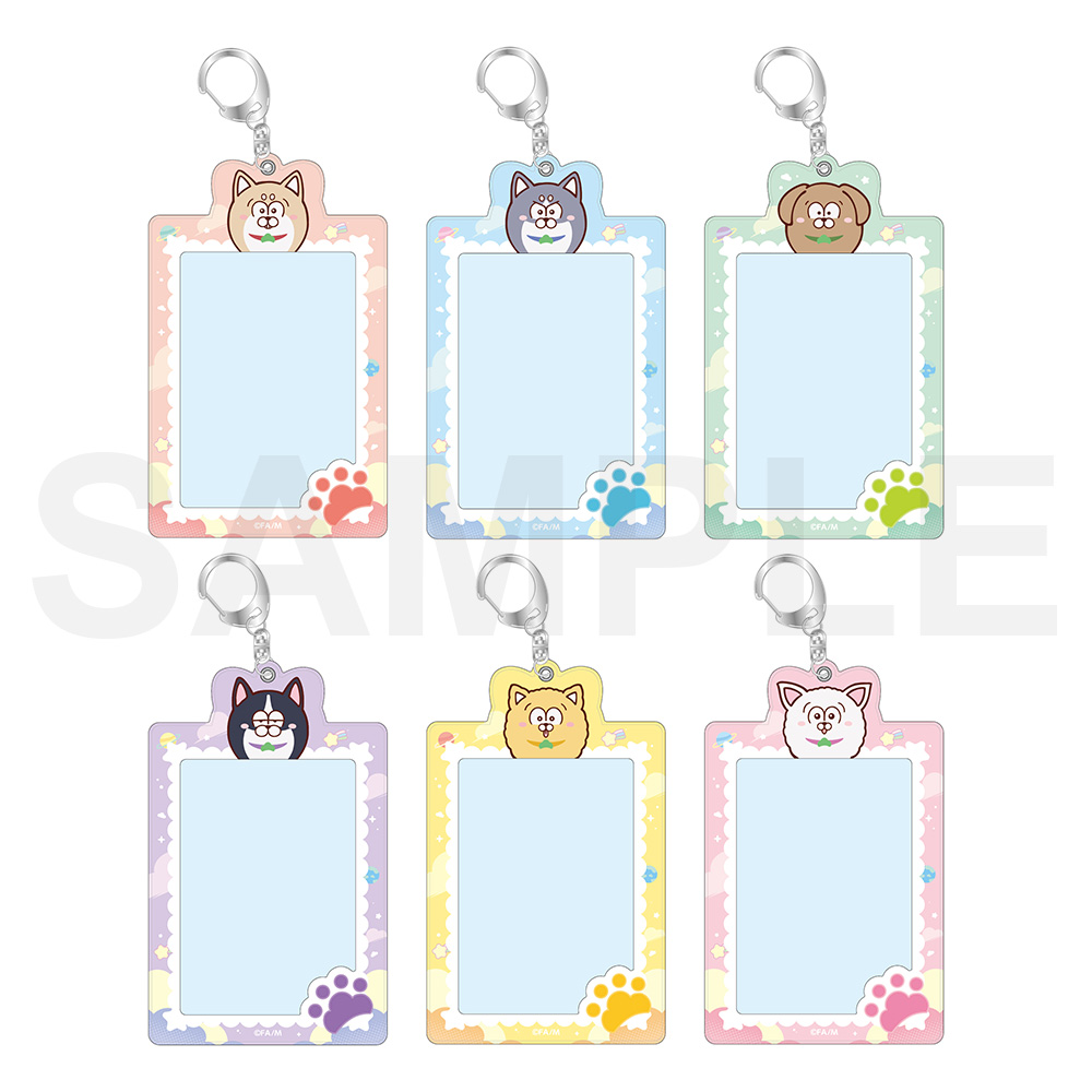 まついぬ」ブロマイドホルダー（ハスキー）【アニメタイムズSTORE】