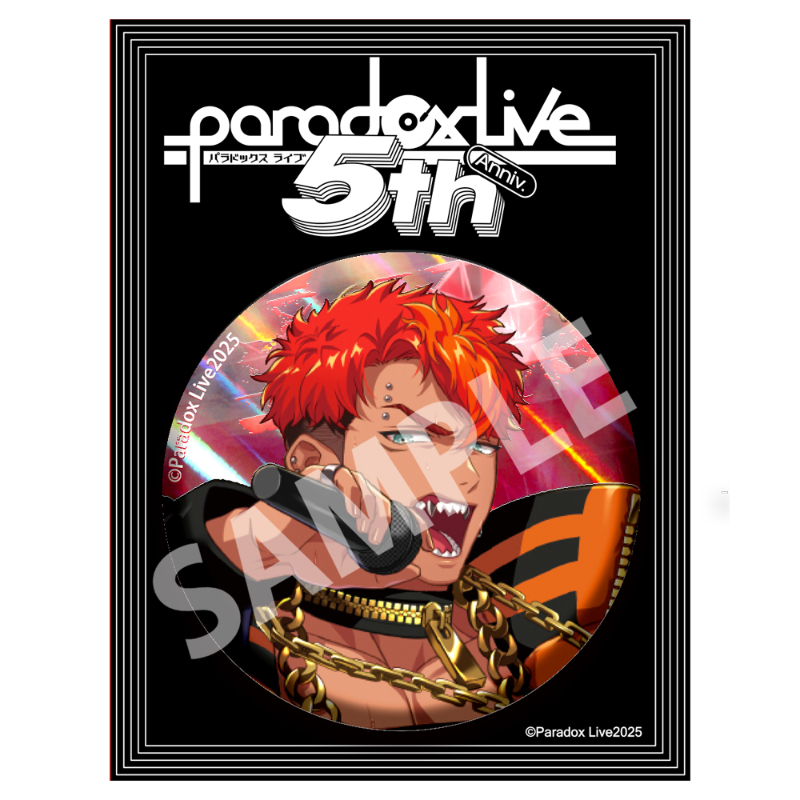 Paradox Live BIG缶バッジ 5th Anniversary 土佐 凌牙【アニメ