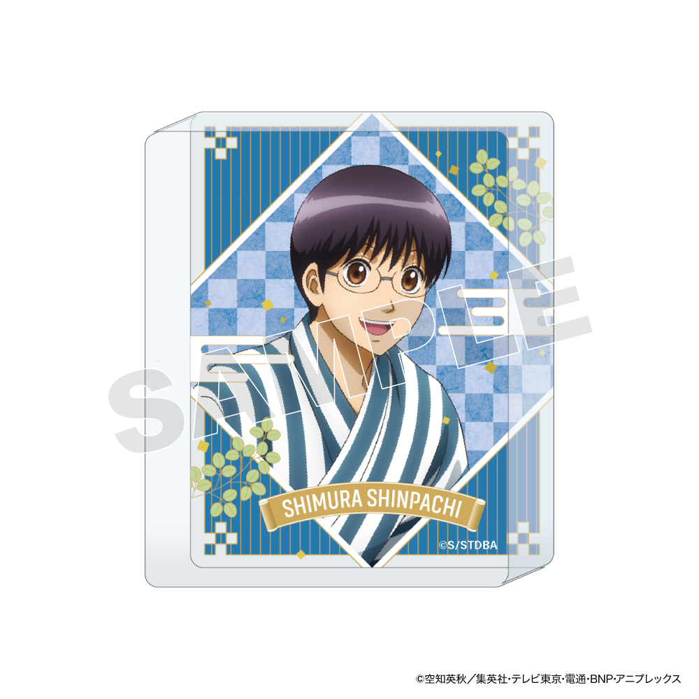 銀魂 アクリルブロック 志村新八 手持ち花火ver.【アニメタイムズSTORE】