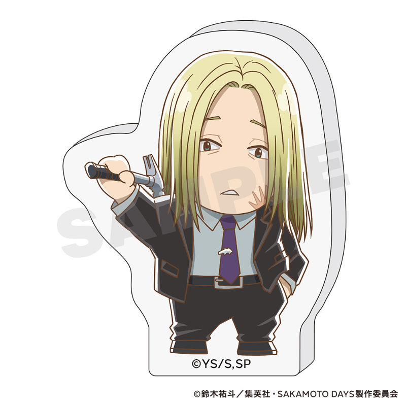 サカモトデイズ　アクリルブロック　神々廻 TVアニメ『SAKAMOTO DAYS』アクリルブロック 神々廻【アニメタイムズ