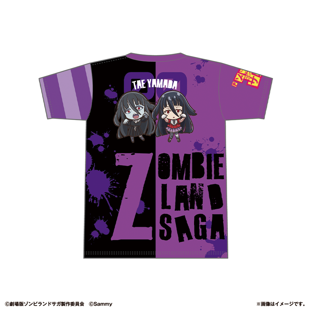 Pゾンビランドサガ フルグラフィックTシャツ（山田たえ）【アニメ