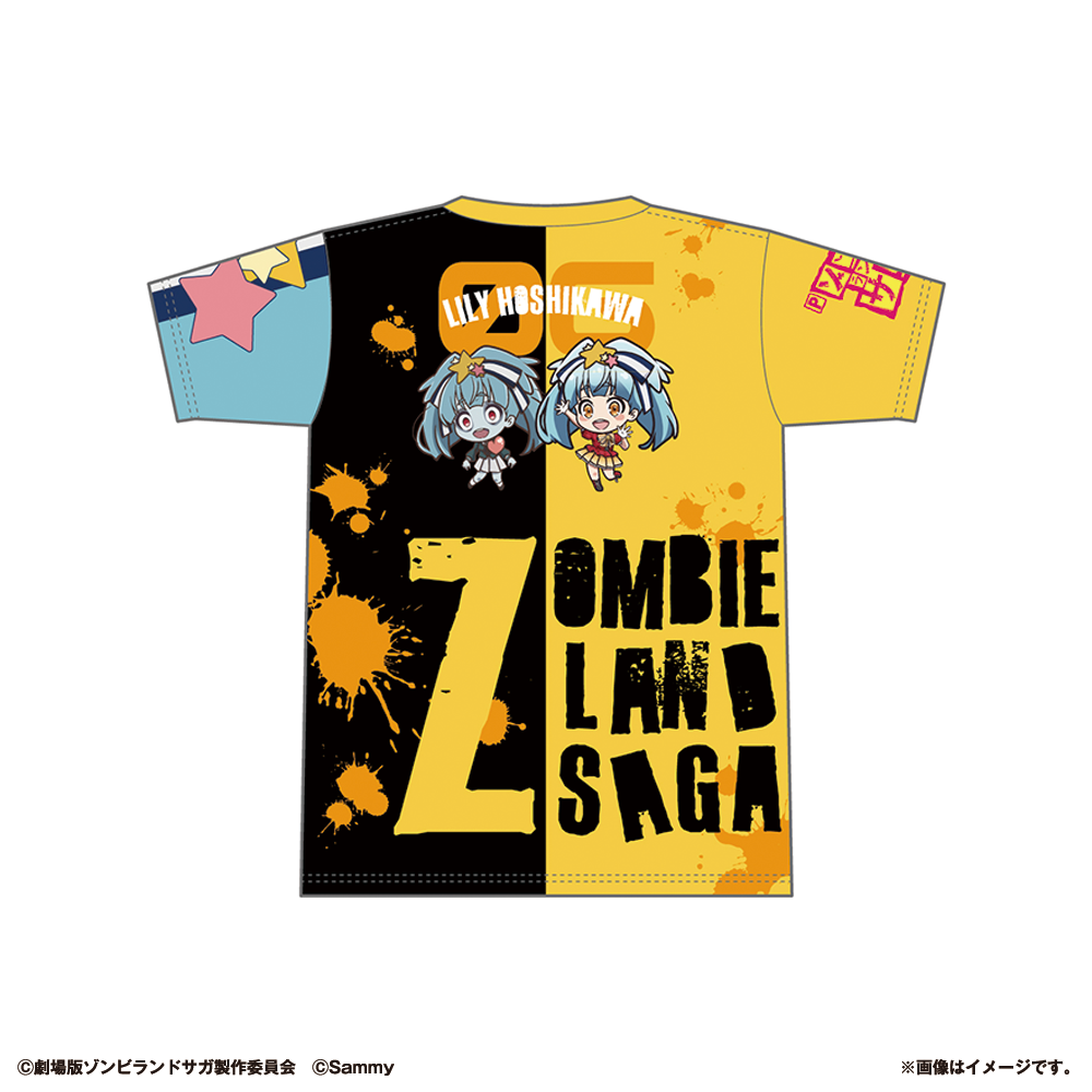 Pゾンビランドサガ フルグラフィックTシャツ（星川リリィ）【アニメ