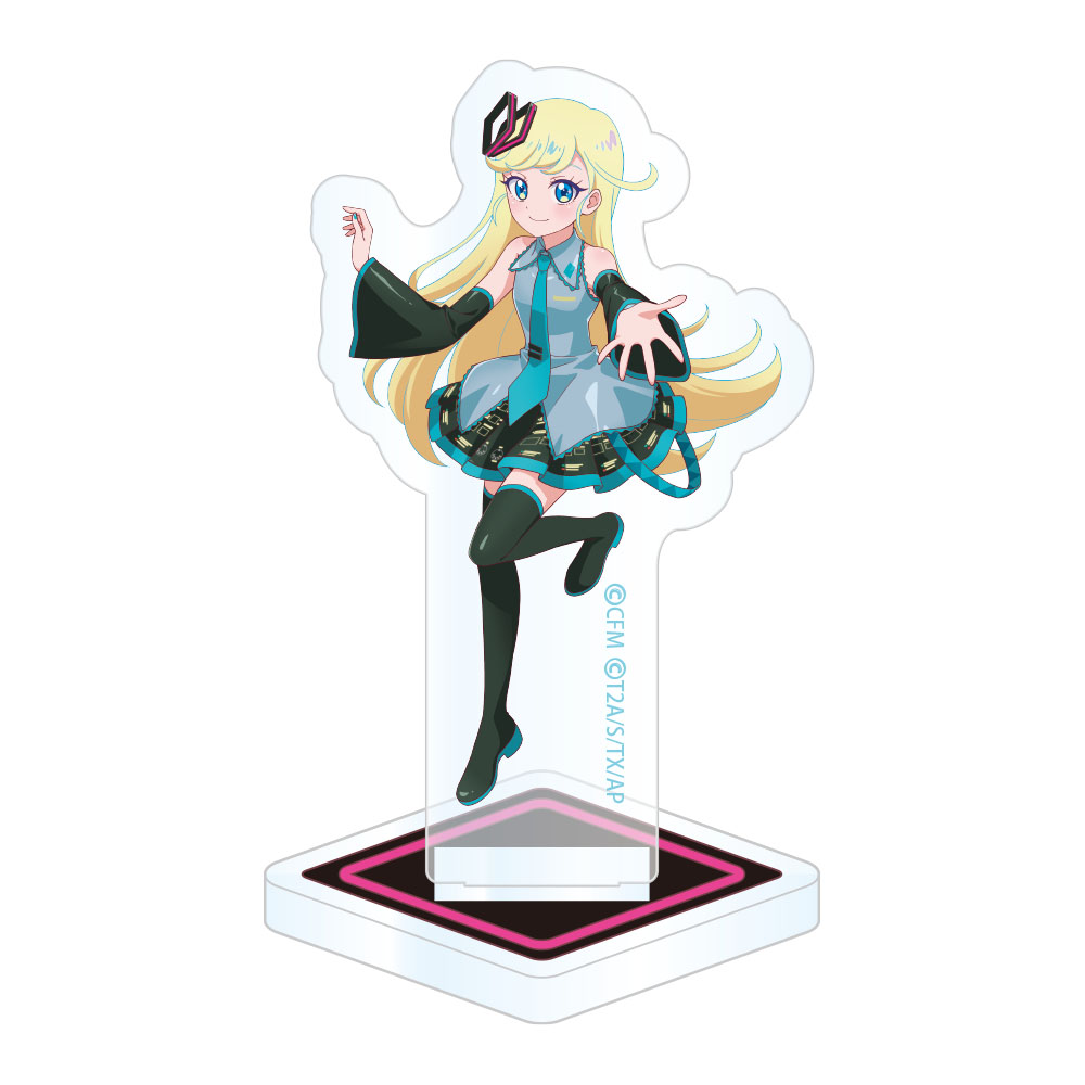 Prism Stone ミニアクリルスタンドセット ひみつのアイプリ×初音