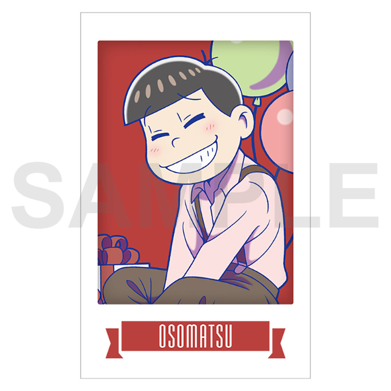おそ松さん　6つ子 コスプレ缶バッジ6種セット 「おそ松さん×花ゆめ男子」
