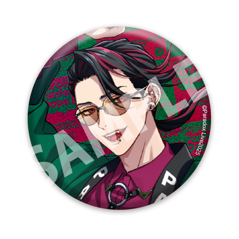 Paradox Live Fanfest Dope Box BIG缶バッジ 白忠成【アニメ