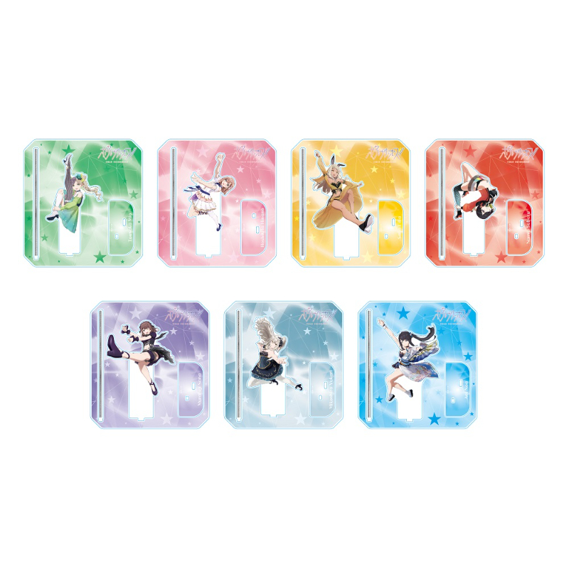 ポールプリンセス!!」 エンディングCGビジュアル ポール付きアクリル