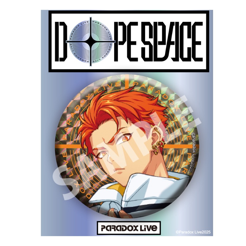 Paradox Live Dope Space BIG缶バッジ 臥威亜【アニメタイムズ