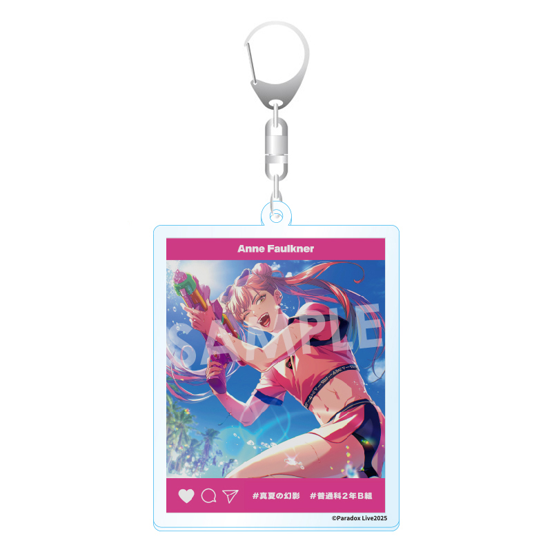 パラライ 那由汰 四季 アクキー レコードスライドチャーム パラライ Paradox Live 那由汰 闇堂四季 アクキー レコード