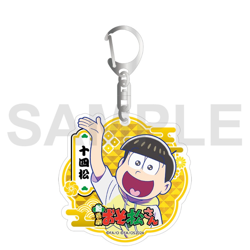 おそ松さんトレーディングアクリルキーホルダー 6種類 おそ松さん トレーディングアクリルキーホルダー Snow ver