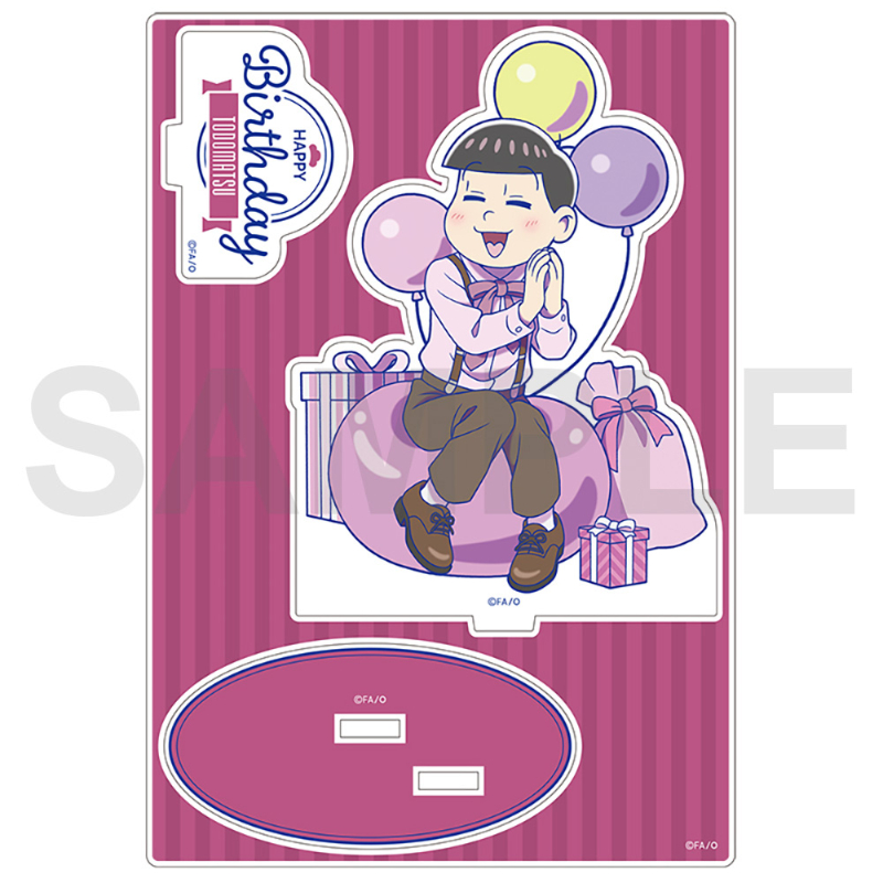 おそ松さん 6つ子バースデー'21 アクリルスタンディ アクスタ 6種セット アクリルスタンディ（チョロ松）/ おそ松さん 6つ子バースデー