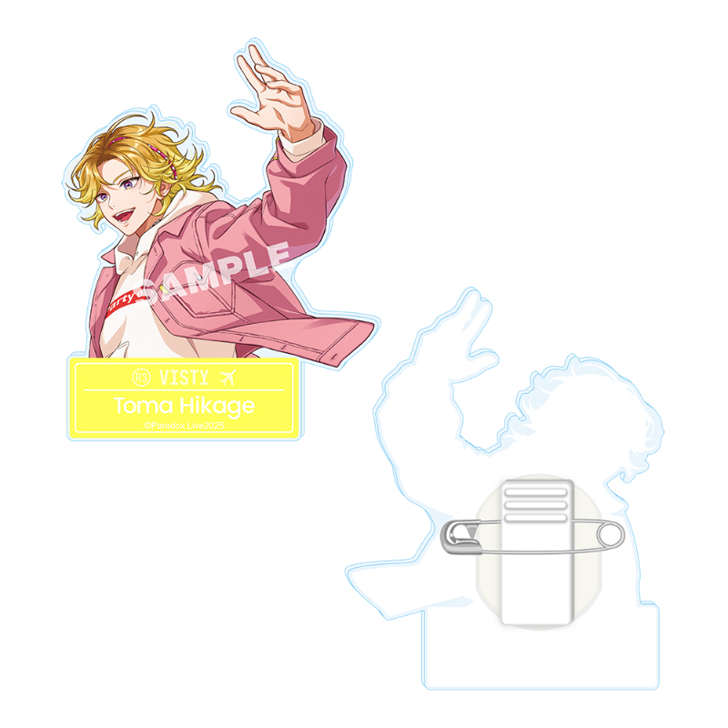 Paradox Live BIGアクリルバッジ FUTURE 緋景 斗真【アニメタイムズSTORE】