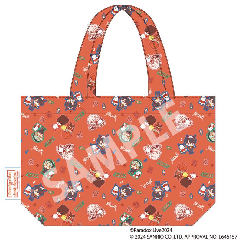 paradox live パラライ　クリアバッグ付きトート　獄luck paradox live パラライ クリアバッグ付きトート 獄luck Paradox