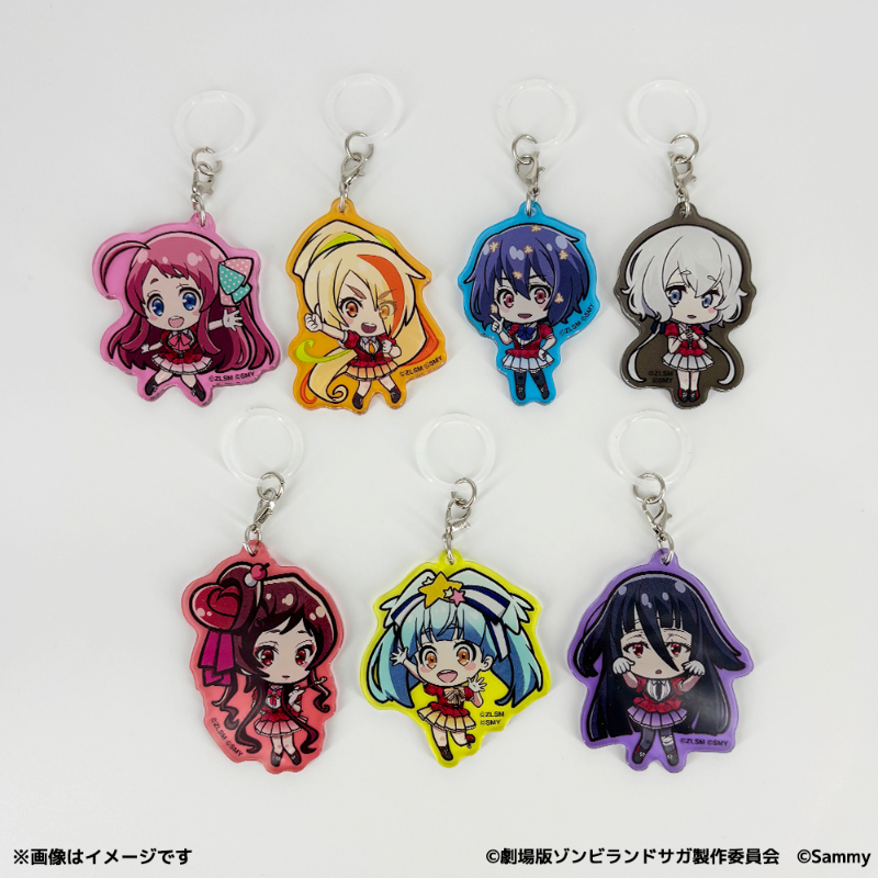 Pゾンビランドサガ アクリルチャーム（ランダム14種）【アニメタイムズ