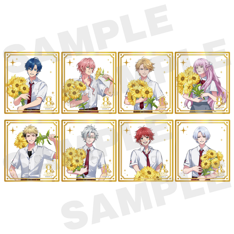 DREAM!ing 8th Anniversary Celebration トレーディングクリア色紙 白