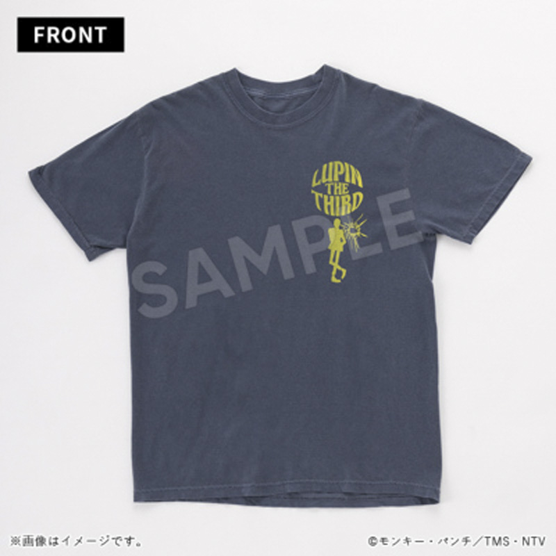ルパン三世 半袖Tシャツ ルパン ブルー M【アニメタイムズSTORE】