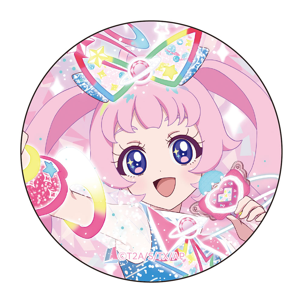 Prism Stone BIG缶バッジ ひまり(スペースバズリウムコーデ
