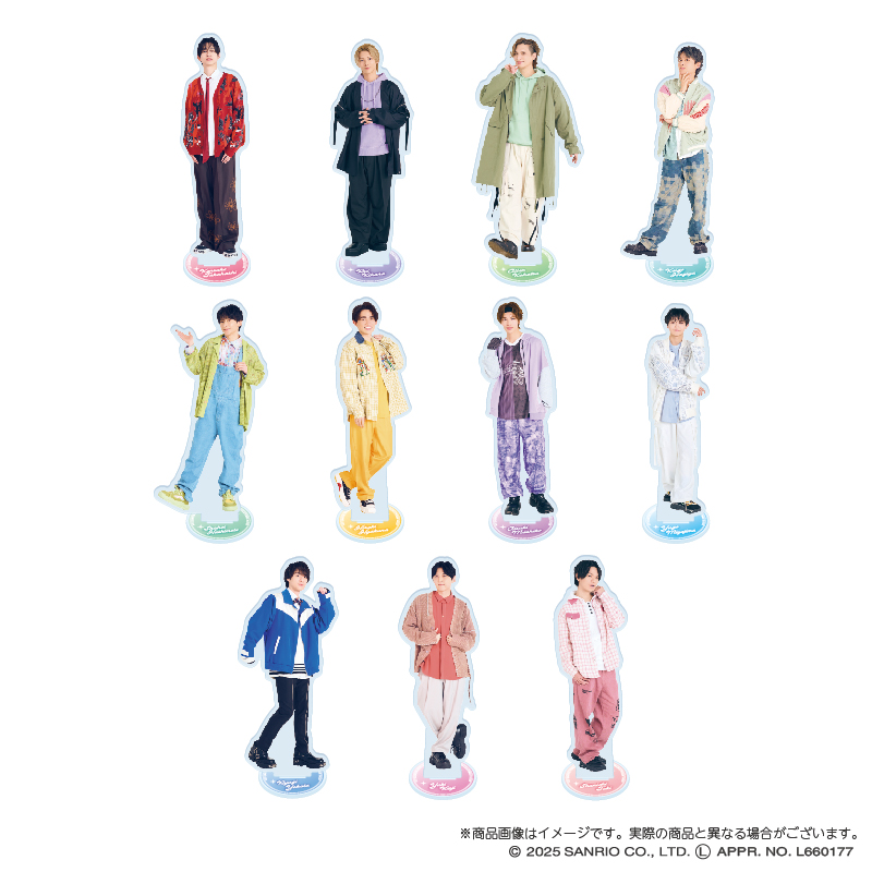 My Bestie Dream Stage with Sanrio characters 2025 アクリルスタンド