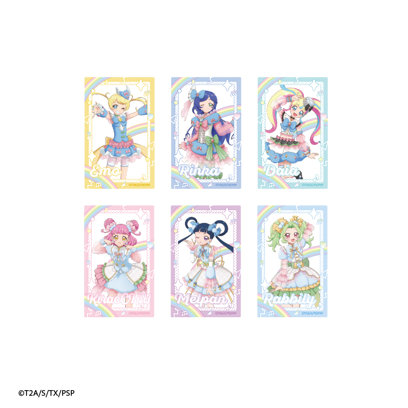 プリティーシリーズ Crossing Live 2025 トレーディングクリアカード