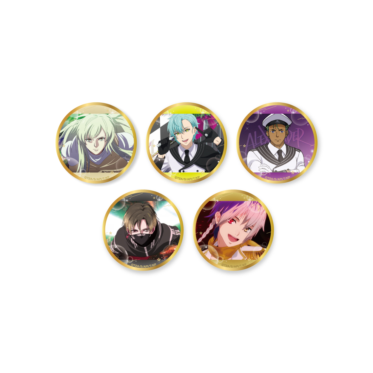 キンツア　缶バッジ　TRI-UMviratuS & アヰ & シャヰン ver. KING OF PRISM キンツア 如月ルヰ 缶バッジ - メルカリ