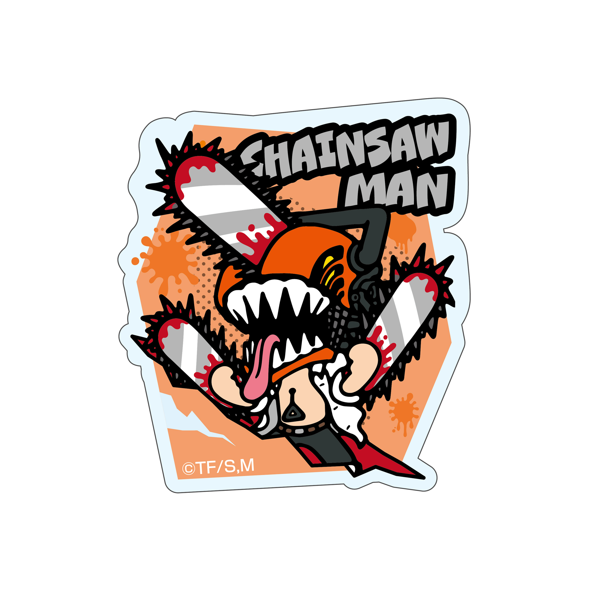 チェンソーマン トレーディングアクリルステッカー【アニメタイムズSTORE】